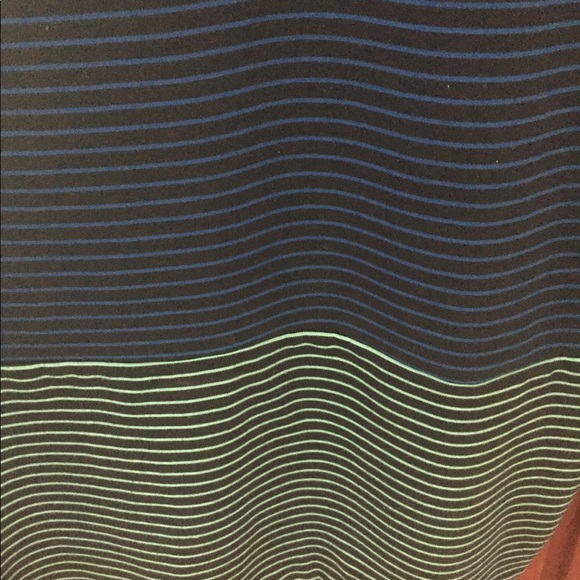 Blue/green shift dress. - Picture 3 of 6